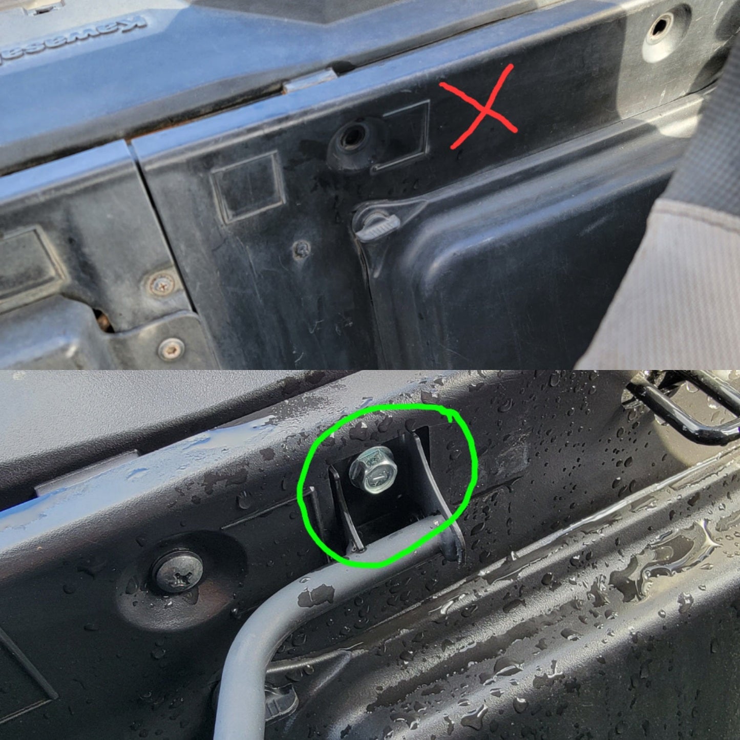 Shoulder Harness Mounting Kit for Kawasaki KRX 1000