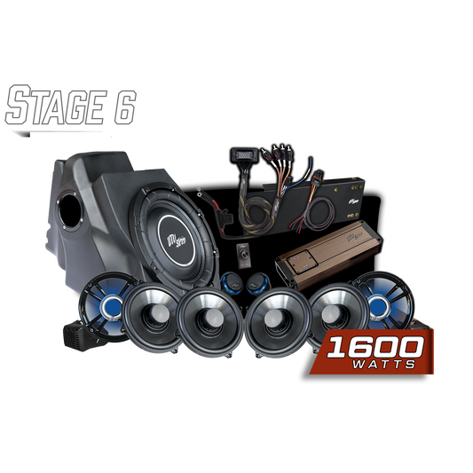 2025+ RZR® Pro Series Ride Command® Stage 6 Stereo Kit | UTVS-PRO2-S6-RC