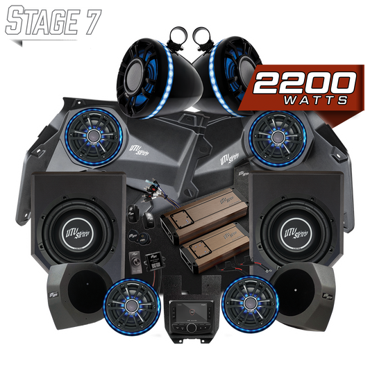 Can-Am® X3 Elite Series Stage 7 Stereo Kit | UTVS-X3-S7-E