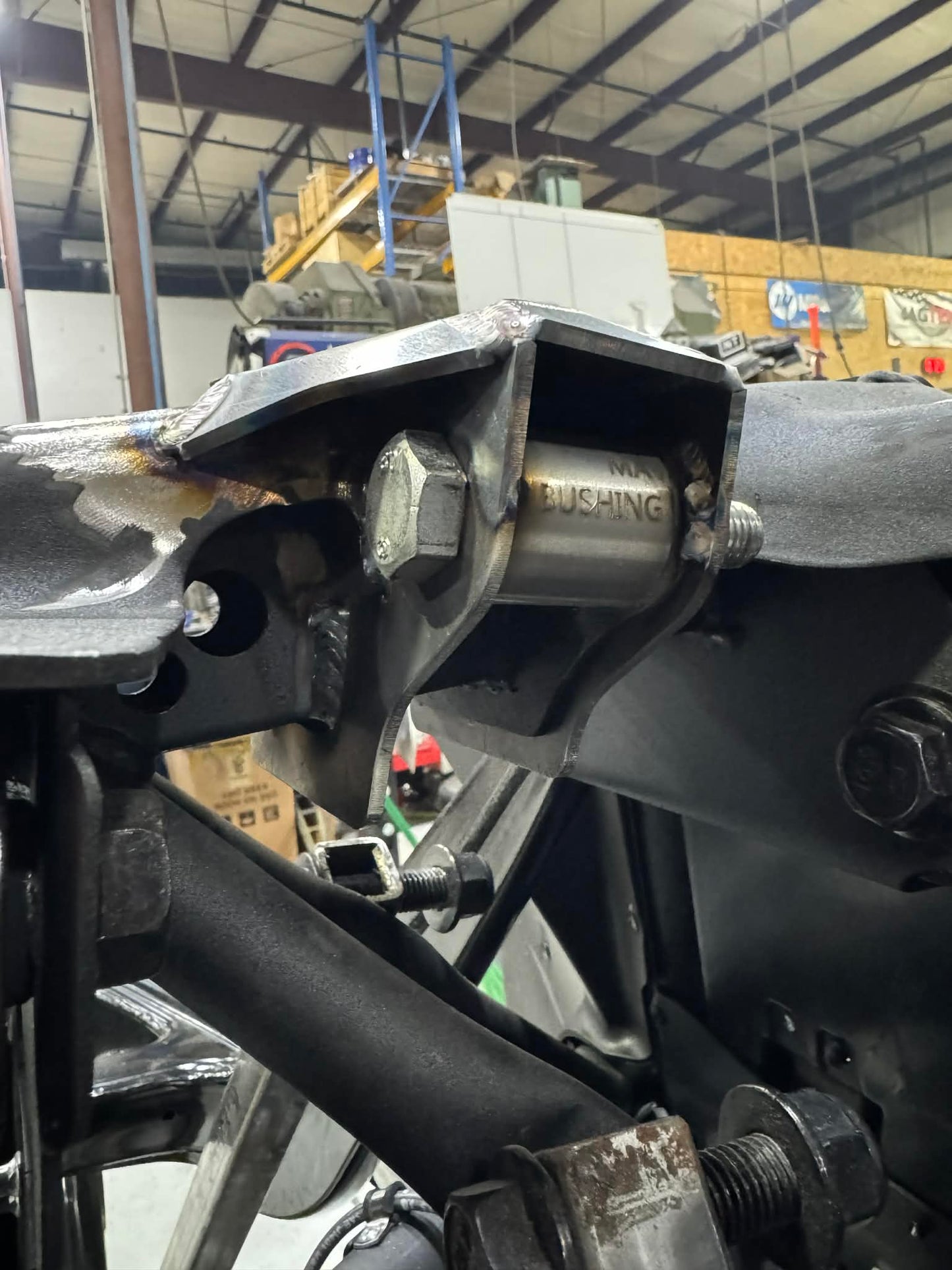 Maverick R Weld On Front Shock Brace