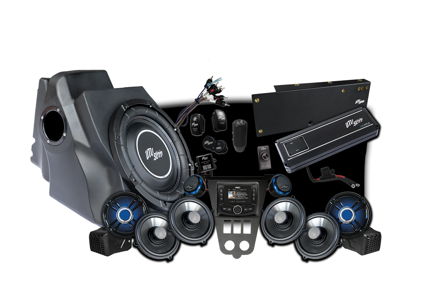2025+ RZR® Pro Series Signature Stage 6 Stereo Kit | UTVS-PRO2-S6-S