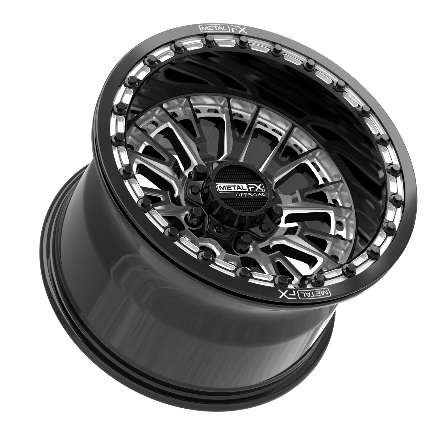 Slayer R Beadlock | Gloss Black Contrast Cut
