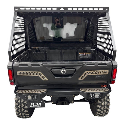 Can-Am Defender HD10-HD11 Tall Bed Rack with Enclosure