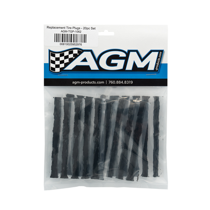 Replacement Tire Plugs - 20pc Set