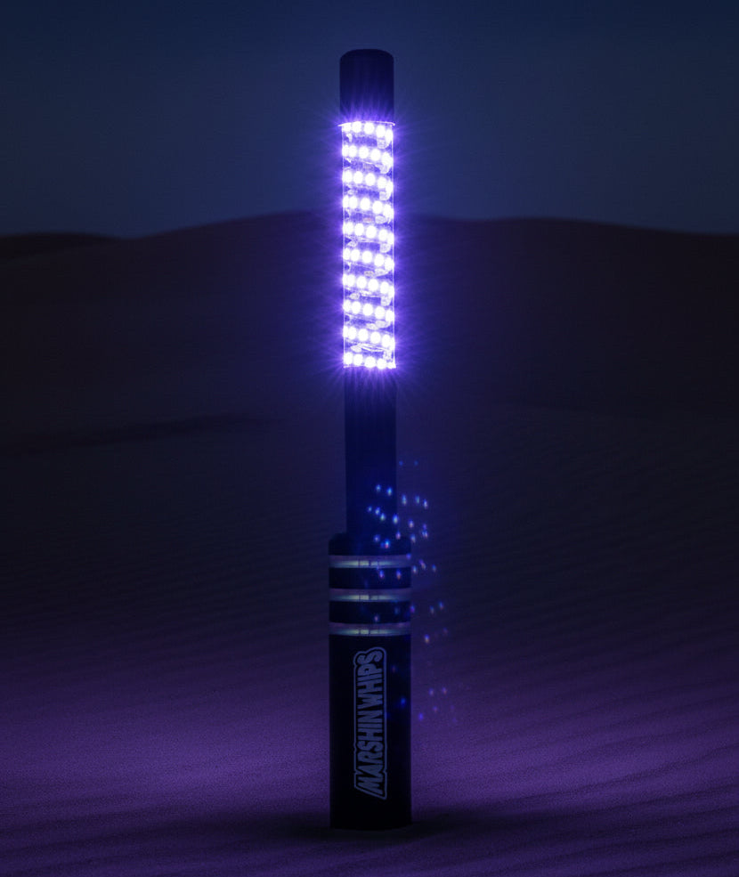 Game Changer LED Whip - Classic White Single