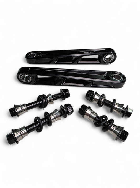 2024+ Can Am Maverick R Front Sway Bar Links Anodized Black
