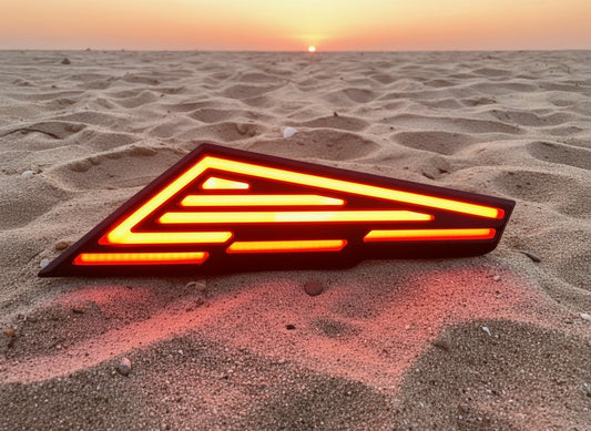 Billet LED Tail Light  PRO R,TURBO R, PRO XP. Blinker and hazard integration.