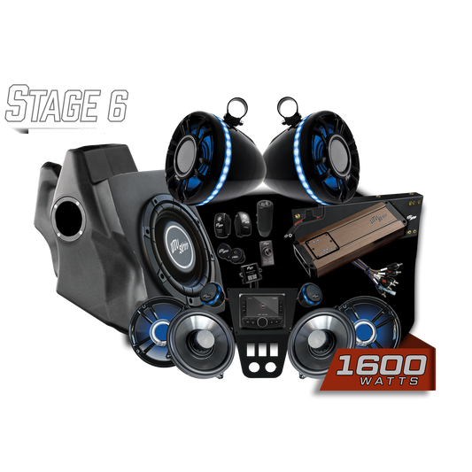 RZR® Pro Series Elite Stage 6 Stereo Kit | UTVS-PRO-S6-E