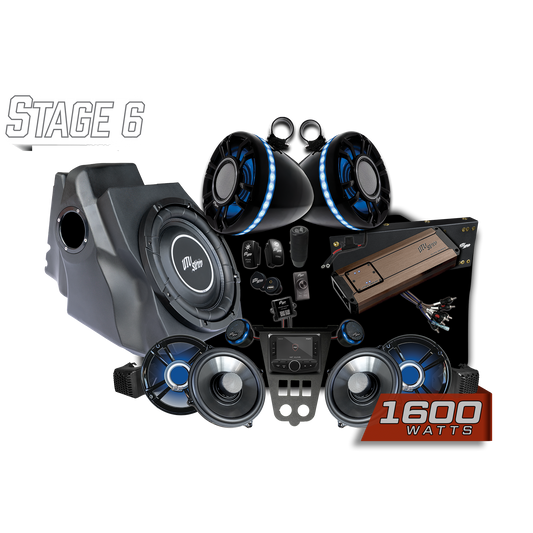 2025+ RZR® Pro Series Elite Stage 6 Stereo Kit | UTVS-PRO2-S6-E