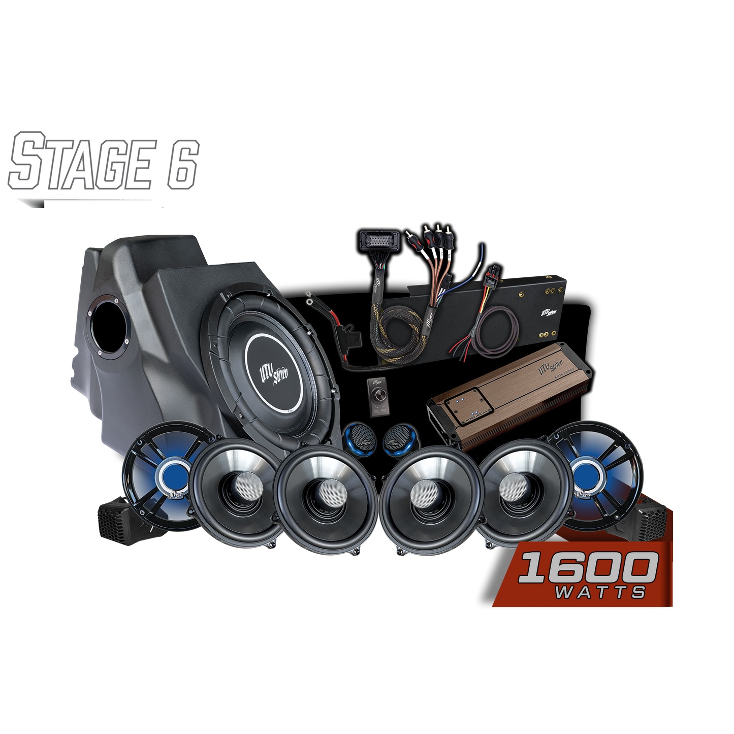 2025+ RZR® Pro Series Ride Command® Stage 6 Stereo Kit | UTVS-PRO2-S6-RC