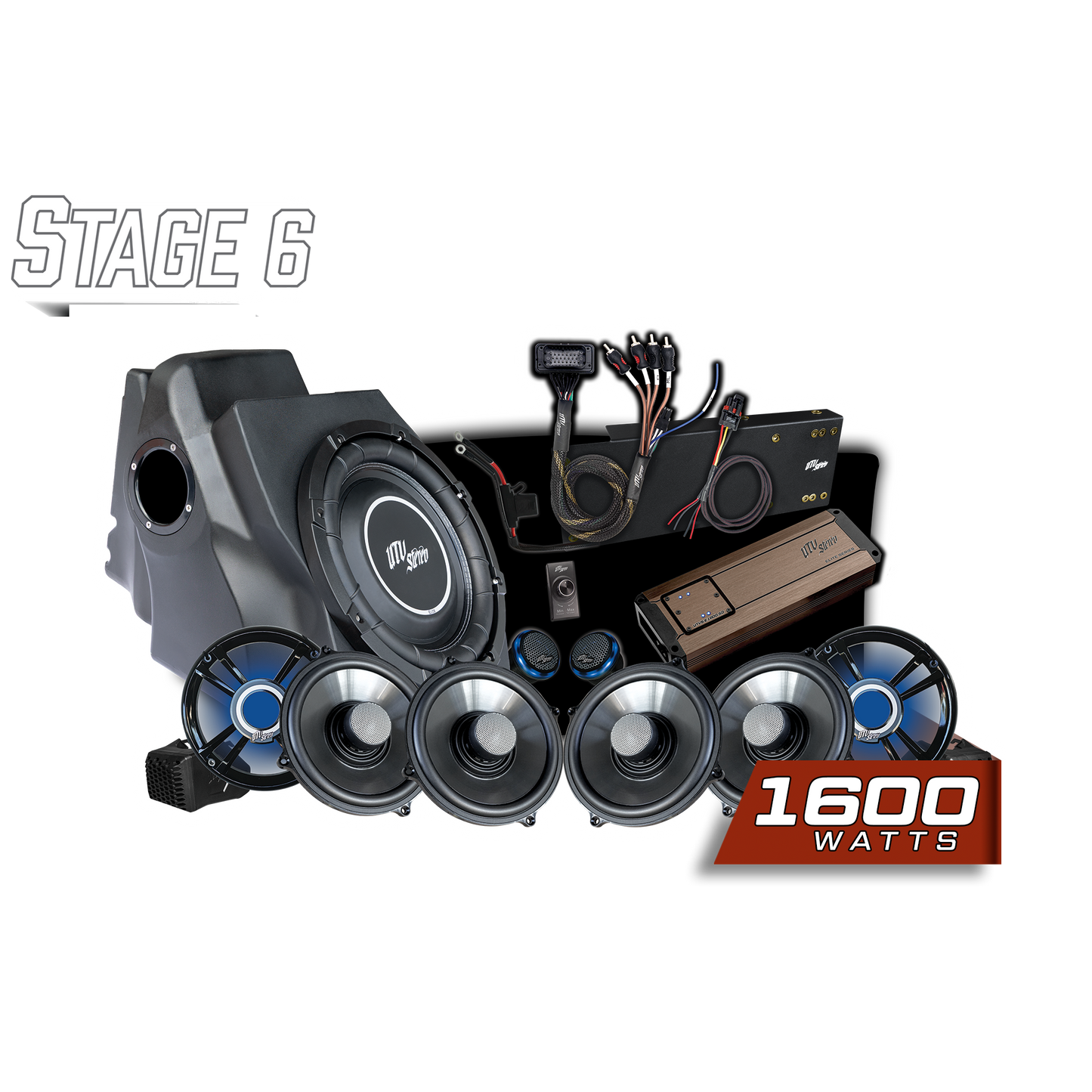 2025+ RZR® Pro Series Ride Command® Stage 6 Stereo Kit | UTVS-PRO2-S6-RC