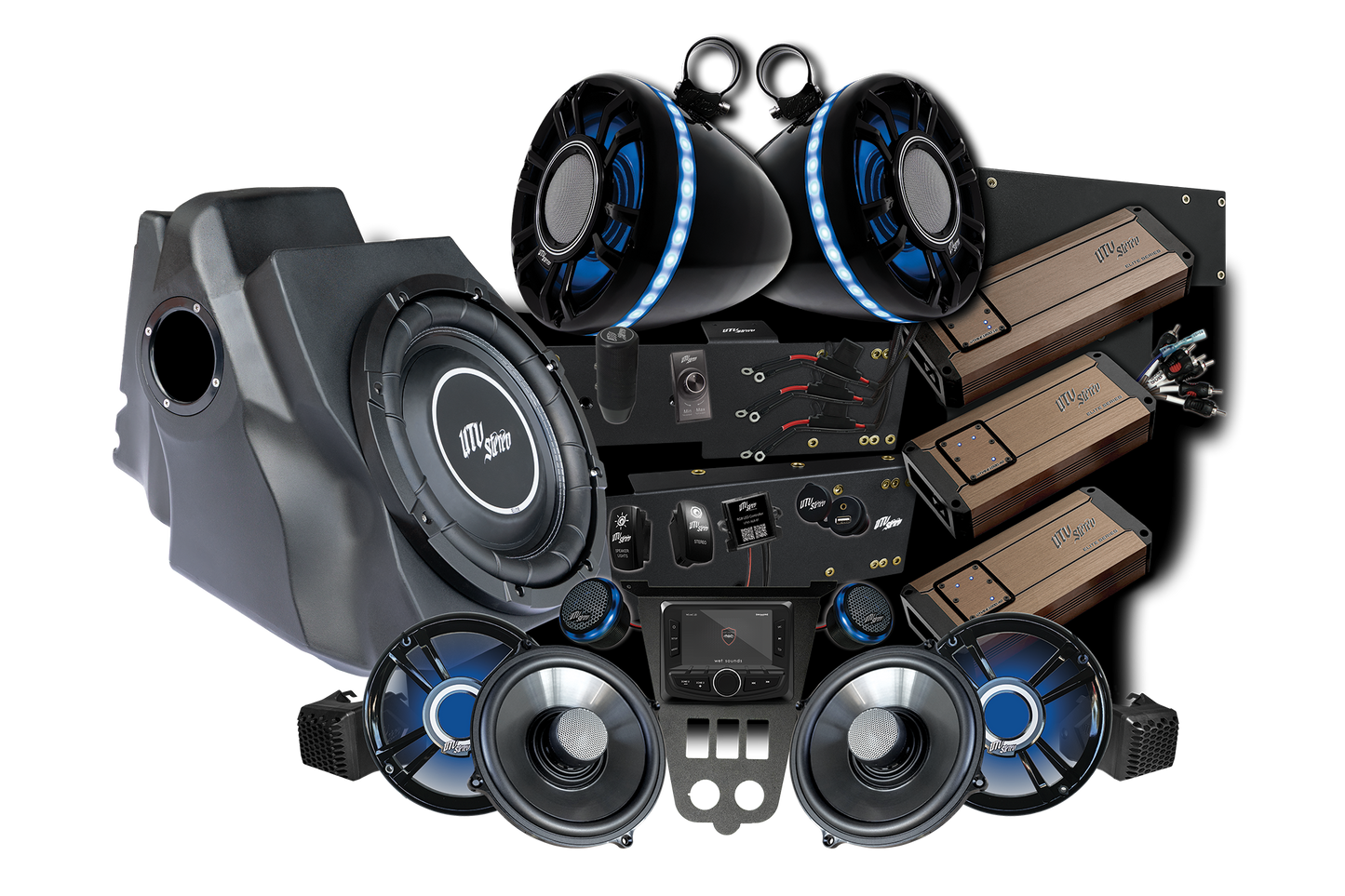 2025+ RZR® Pro Series Elite Stage 8 Stereo Kit | UTVS-PRO2-S8-E