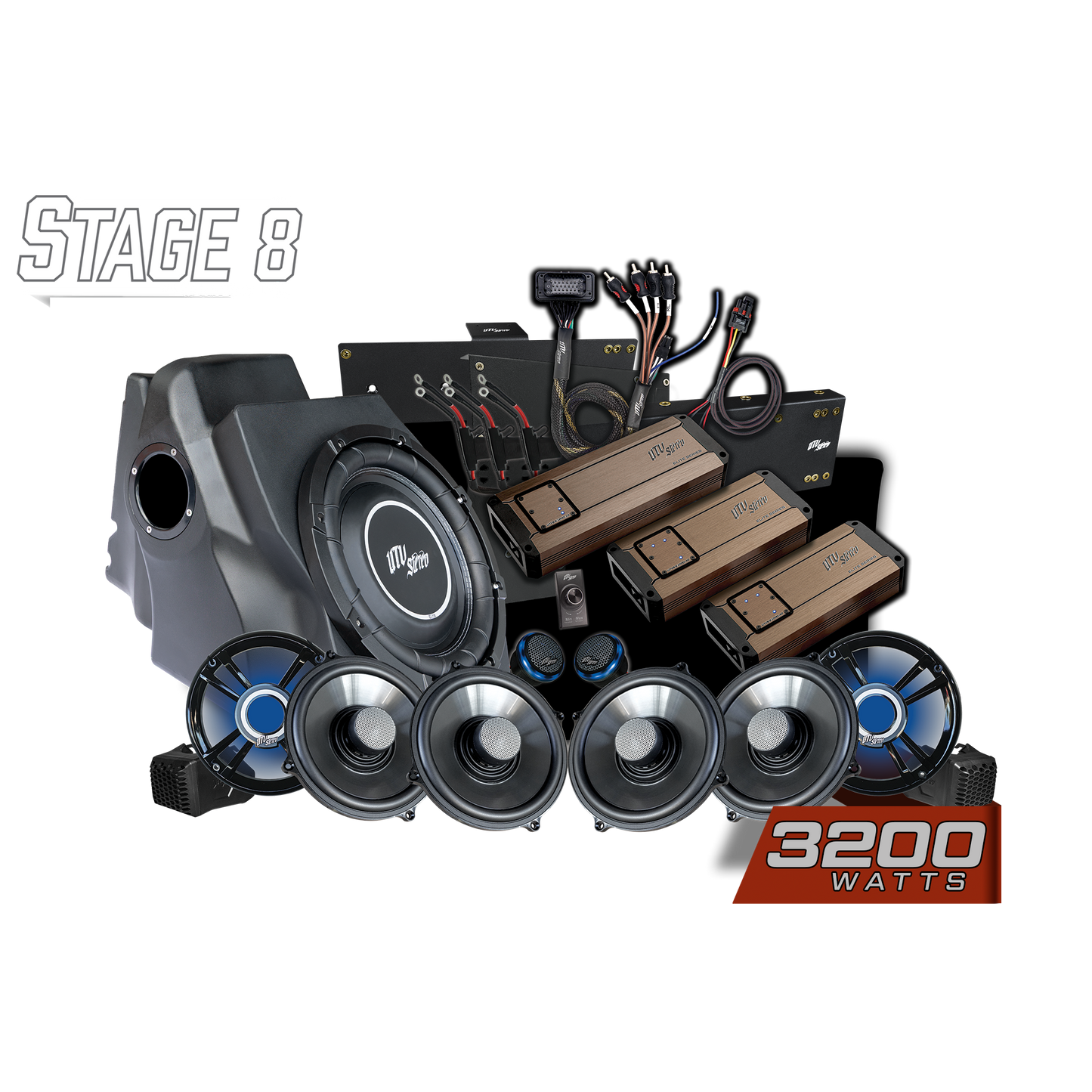 2025+ RZR® Pro Series Ride Command® Stage 8 Stereo Kit | UTVS-PRO2-S8-RC
