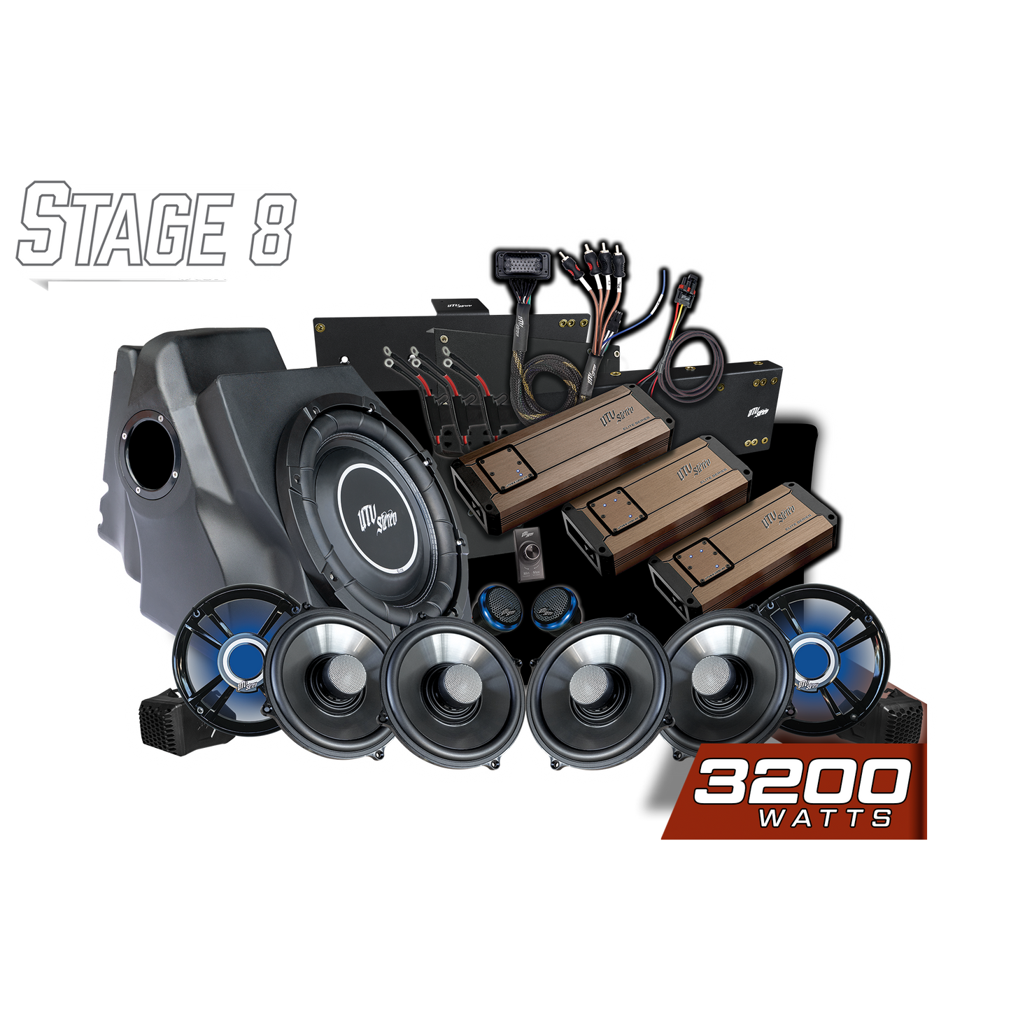 2025+ RZR® Pro Series Ride Command® Stage 8 Stereo Kit | UTVS-PRO2-S8-RC