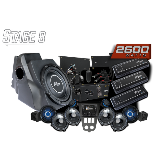 2025+ RZR® Pro Series Signature Stage 8 Stereo Kit | UTVS-PRO2-S8-S