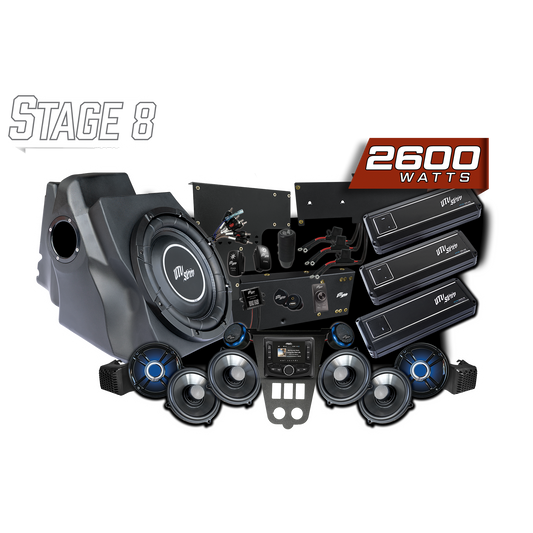 2025+ RZR® Pro Series Signature Stage 8 Stereo Kit | UTVS-PRO2-S8-S