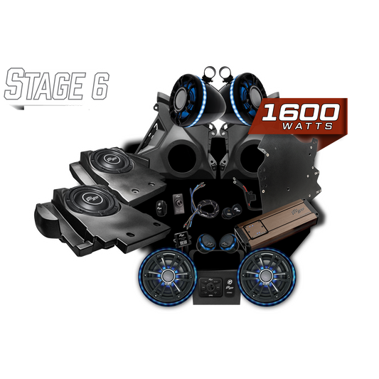 Can-Am® Maverick R Elite Series Stage 6 Stereo Kit | UTVS-R-S6-E