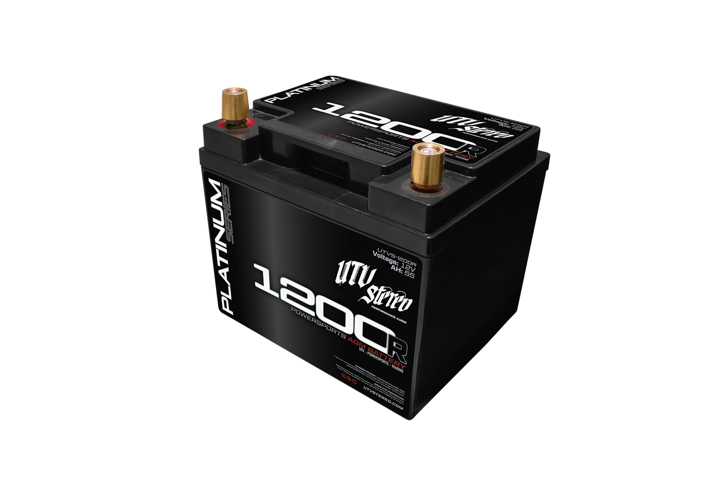 Platinum Series AGM 1200R (REVERSE POLARITY) Battery | UTVS-1200R