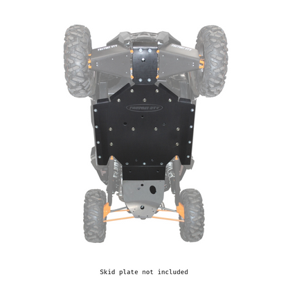 Polaris RZR XP 1000 & XP Turbo X-Brace for UHMW Skid Plate