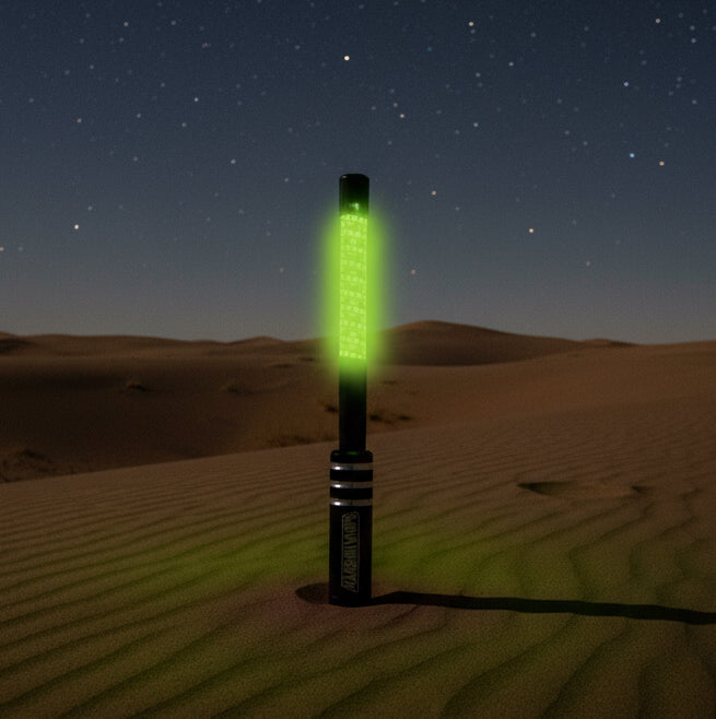 Game Changer LED Whip - Sleek Black Single