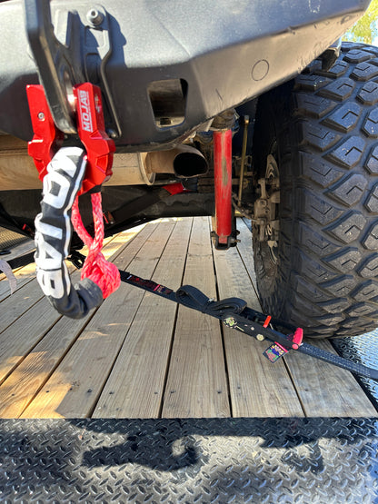 Soft Shackle 1/2'' x 24” with sleeve and bag (Set of 2 Shackles) (Lifetime Warranty)